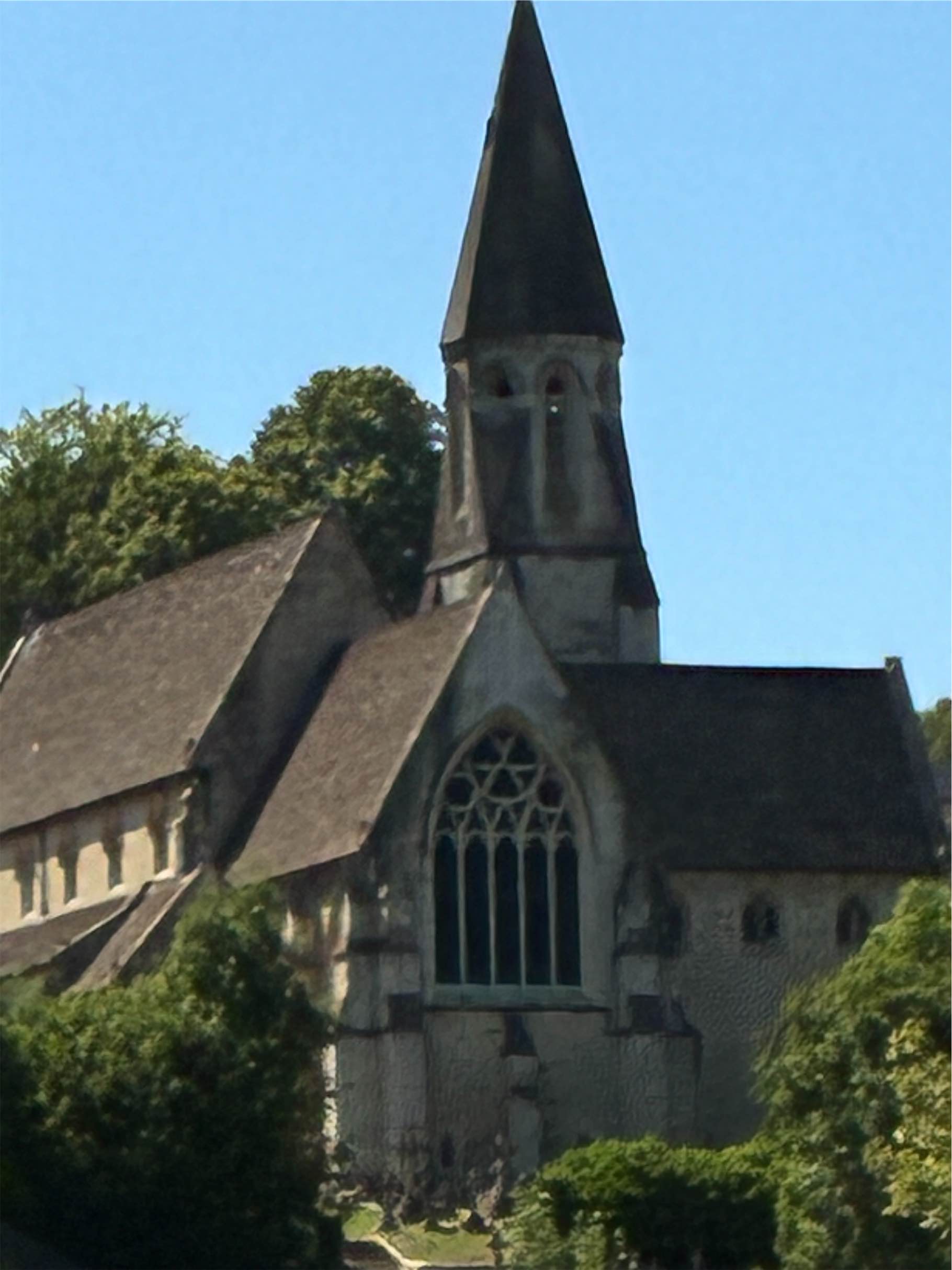  past the old convent.. 